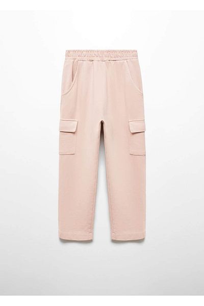 MANGO Kids Pink Pants for Kids