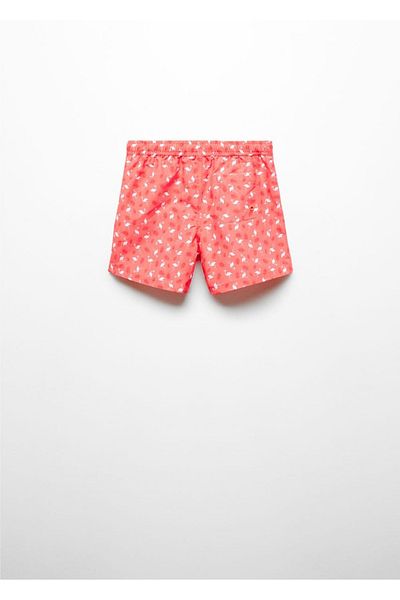 MANGO Kids Costum de baie rosu pentru copii