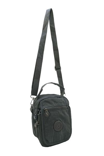 Baginn Ανδρική τσάντα Messenger - Συλλογή 571, ύφασμα κλίνκερ, ζώνη μέσης, 20*12 εκ. Χειροκίνητη