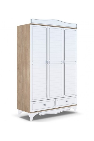 BabyHope Santana 977-57 3 Kapılı Dolap Gardrop