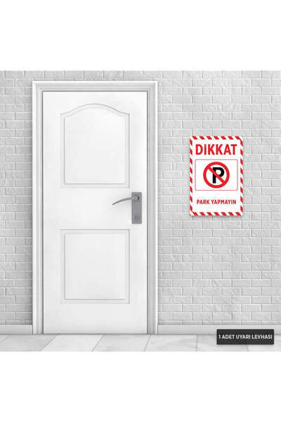 Hayal Poster U1086 - Do Not Park Dekota Warning Sign (20X30Cm)