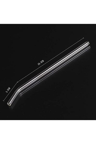 PAKETLENDİ 1 Curved Glass Pipette 20cm