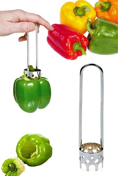 Tiesa Home أداة نحت وتشكيل الفلفل الحلو المعدنية 15 سم
