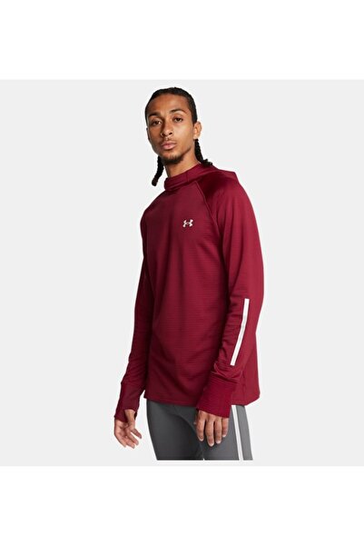 Under Armour Erkek Launch Elite CW Kapüşonlu Uzun Kollu Tişört 1386675-625