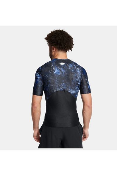 Under Armour Ανδρικό κοντομάνικο μπλουζάκι UA HG IsoChill με στάμπα 1383774-432