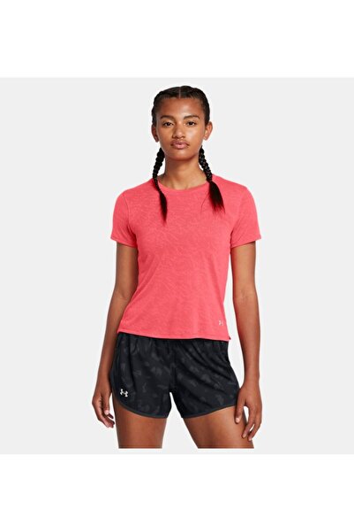 Under Armour Kadın UA Launch Camo Kısa Kollu Tişört 1386337-713