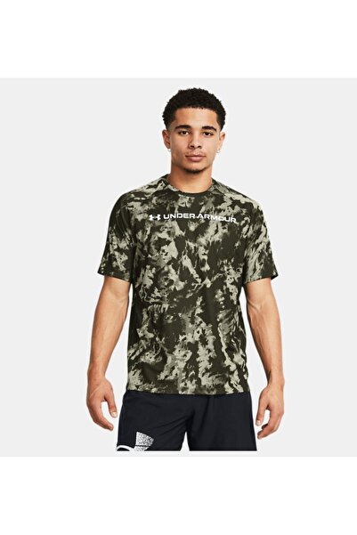 Under Armour Erkek UA Tech ABC Camo Kısa Kollu Tişört 1361698-390