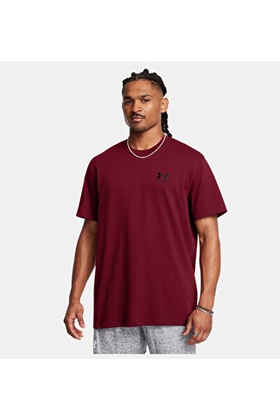 Under Armour Erkek UA LOGO EMB Heavyweight Kısa Kollu Tişört 1373997-625