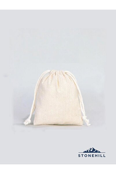 stonehill 5 Adet Büzgülü Ham Bez Kese 10x15 Cm
