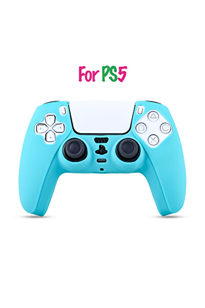 Kontorland PS5 Gamepad Uyumlu Silikon Kılıf - Color Chaos