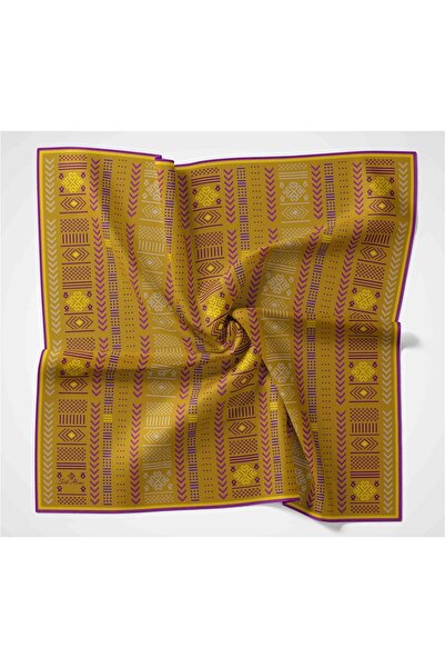 Silk Home Soft Cotton Metric Patterned Scarf