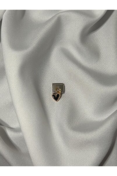 OCTW سحر إيطالي على شكل قلب أسود - متدلي من الفولاذ المقاوم للصدأ