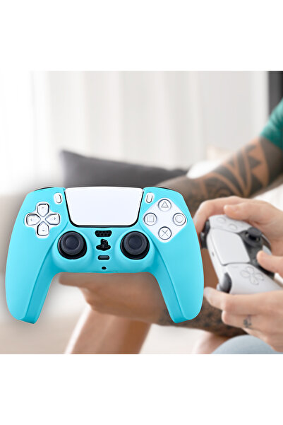 Kontorland PS5 Gamepad Uyumlu Silikon Kılıf - Color Chaos