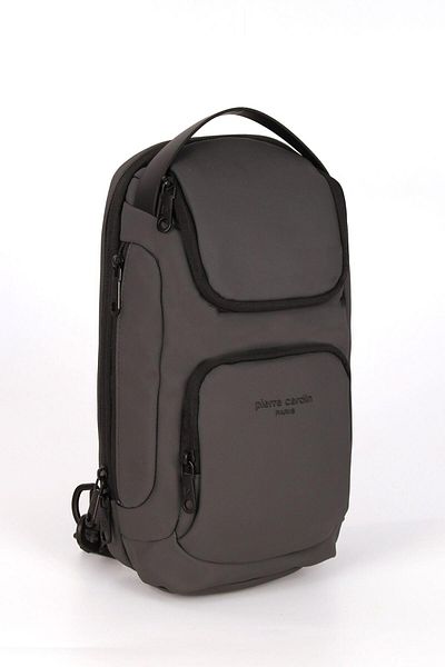 Pierre Cardin Servietă gri pentru bărbați 01pc00201