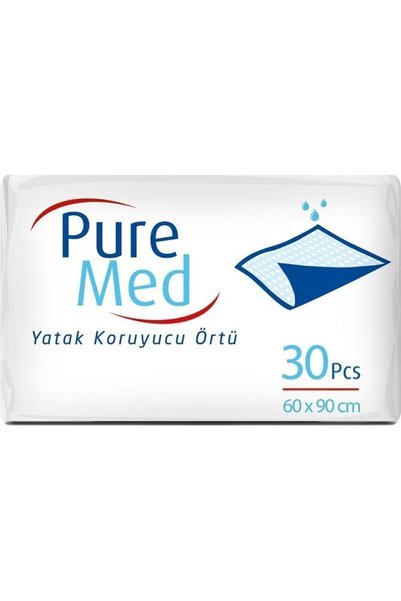 PURMED Puremed 60*90 Yatak Koruyucu 30'lu Alez Underpad 2*30