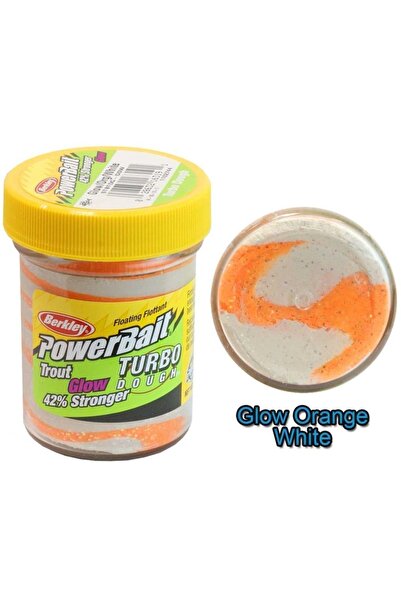 BERKLEY PowerBait Glow Trout Dough Alabalık Hamuru
