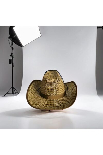 Janus Pălărie de tip cowboy Fedora Pălărie de cowboy din paie Pălărie Fedora ...