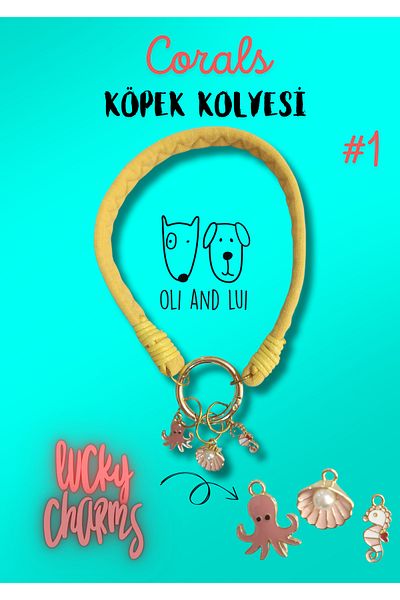 Oli and Lui Corals Cat Dog Necklace - Cute and Charm Detailed