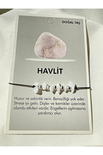 Perry Accesories Havlit  Doğal Taş Bileklik  Çakra