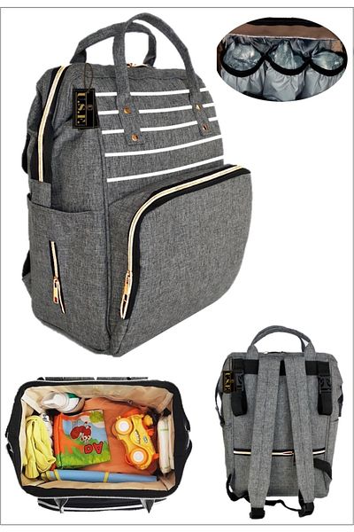 ESY LİNE Mother Baby Care Backpack Organizer Functional Baby Care Bag