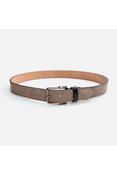 Hotiç Men's Sand Beige Belt - Genuine Leather