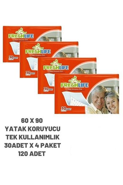 Freshlife 60x90 30 Pieces 4 Pack Mattress Protector Mattresses 30 X 4 = 120 Pieces