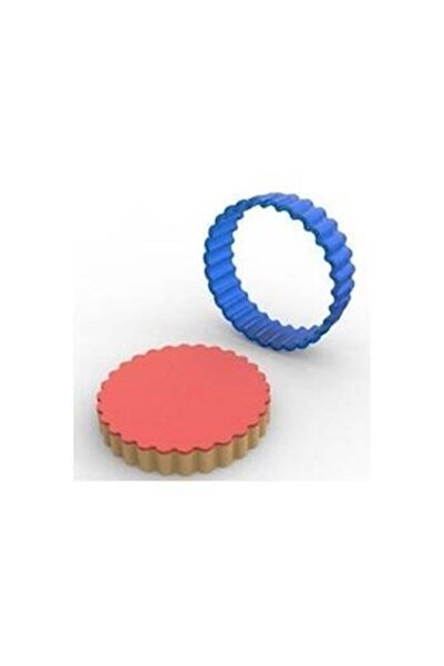 lisapastacılık Polikarbon Tırtıklı Yuvarlak Kurabiye Kalıbı