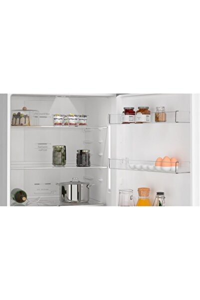 Siemens Kg55ncıe0n Alttan Donduruculu Buzdolabı 186 X 70 Cm Kolay Temizlenebilir Inox