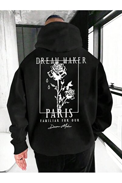 Massgai Paris Design Unisex Oversize kroj Sa kapuljačom Dukserica