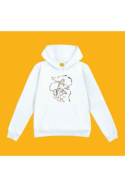 Massgai Hanorac cu glugă supradimensionat unisex - Hanorac cu glugă cu imprim...