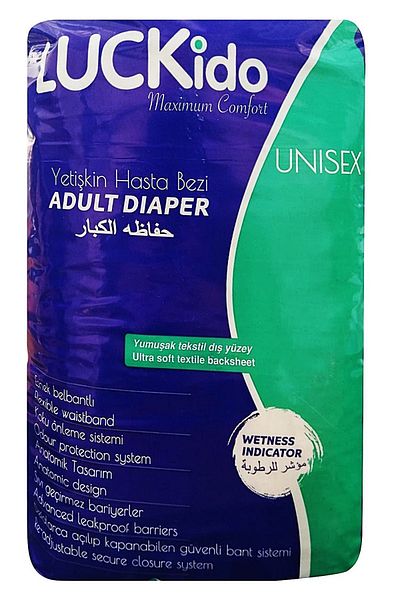 Satış Diyarı 8 Pieces Medium Adult Diapers - Flexible Waistband, Leak Proof and Odor Prevention