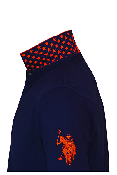 U.S. Polo Assn. Poloshirt mit BÜSTE合成素材