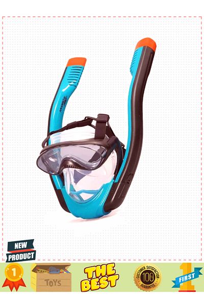 OMZ Hydro Pro Seaclear Flowtech Girl Snorkel Toy - Large/Xlarge Educational Toy