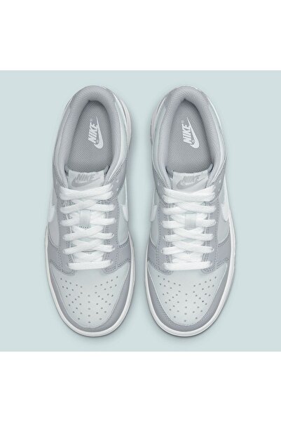 Nike Dunk Low Two Toned Grey (GS) Kadın Spor Ayakkabı - DH9765-001