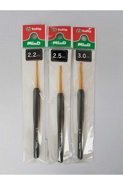 Tulip Etimo Mind Σετ 3 βελονάκια - Μικρά Αριθμοί 2,20-2,50-3,00