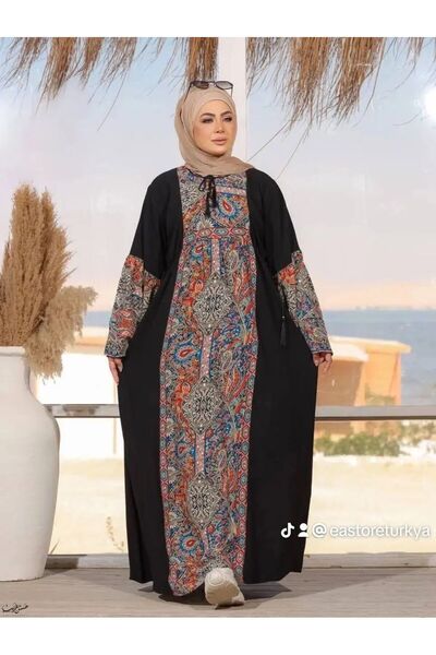 ABAYLAR Parlak abaya ve düz renkler