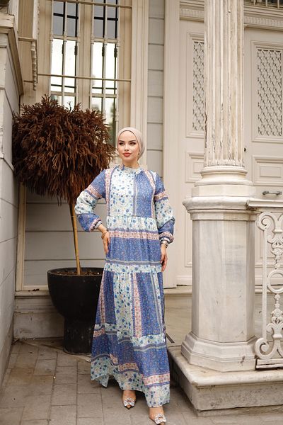 Nissra Gypsy Way Chiffon Dress