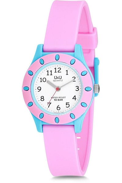 Q&Q Polka Dot Children's Wristwatch - Waterproof