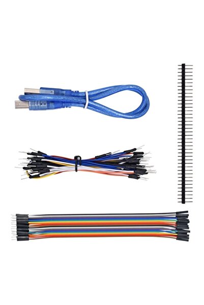 Genel Markalar 168 Parça Uno R3 Robotik Kodlama Profesyonel Rfid Süper Başlangıç Proje Eğitim Seti T4