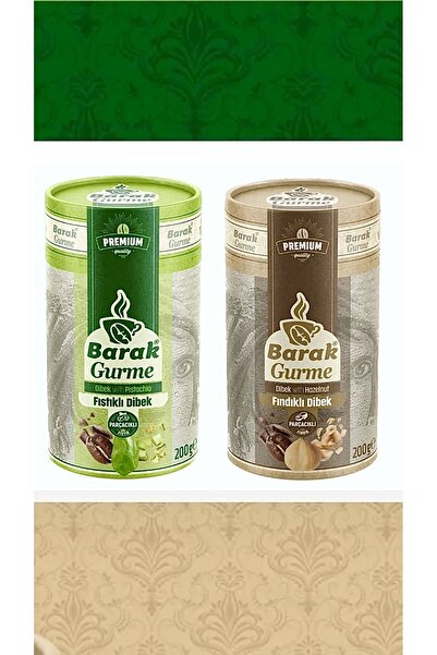 BARAK DİBEK KAHVESİ Barak Gurme Fıstıklı - Fındıklı 400gr (200 200GR)
