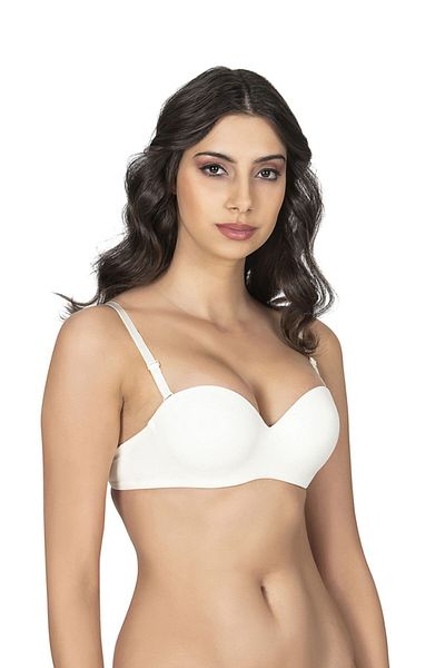 Belvü Women's Padded Bra Ds1110p Ecru