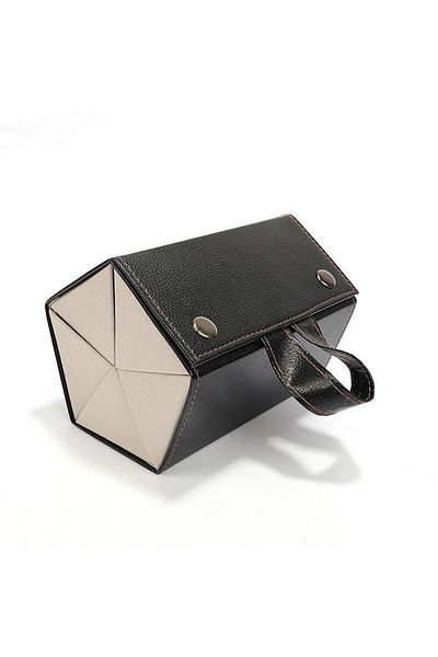 AykaPrive Glasses Container Box, Eyed, Compartment, Portable Glasses Case, Travel Sunglasses Box