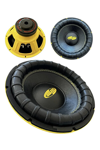 Sağlam Boschmann Subwoofer 1400 Watt 300 Rms 30 Cm / 12 inç Subwoofer Bass