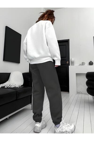 AFROGİYİM Σετ γυναικεία φούτερ και φούτερ με στάμπα Brooklyn 1898