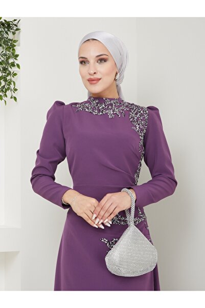 Modahiro Rochie de seara Hijab de mare - Model DNZ00001