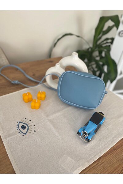 Butik Tiny Mavi Kadın El Çantası