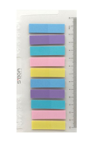 sibga tasarım Transparent Colored Postit Post-it Post ItBookmark Bookmark Postit Sticker Note Paper 200 Sheets