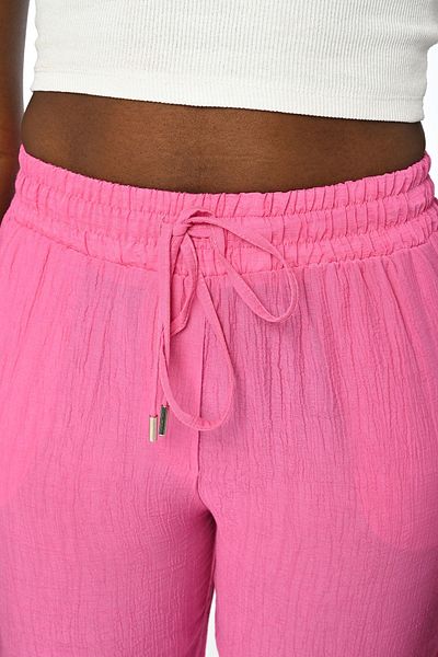 Orfeo Negro Women's - Straight Cut Elastic Waist Pants