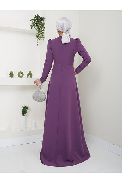 Modahiro Βραδινό φόρεμα Hijab - DNZ00001 Μοντέλο