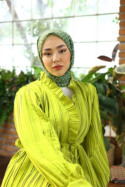 Silk Home Soft Scarf - Model 73058-36